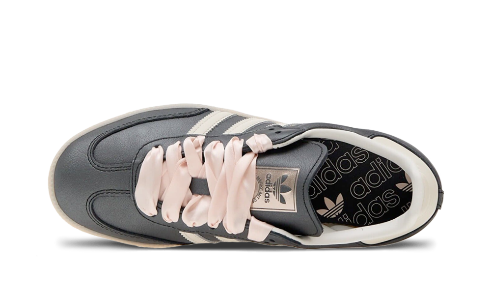 Adidas Samba OG Black Pink Ribbon Laces (W)