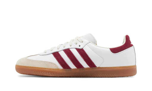 Adidas Samba Sporty & Rich White Collegiate Burgundy - IF5660 - truetosole - 1