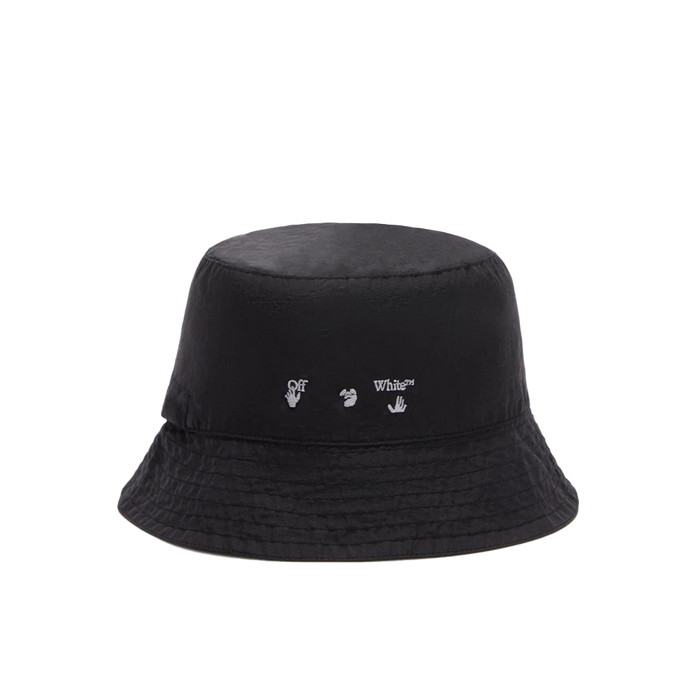 OFF-WHITE Logo Bucket Hat - True to Sole - 1