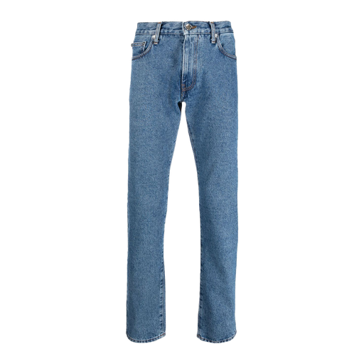 OFF-WHITE Diagonal Pocket Slim-Fit Jeans - True to Sole - 1