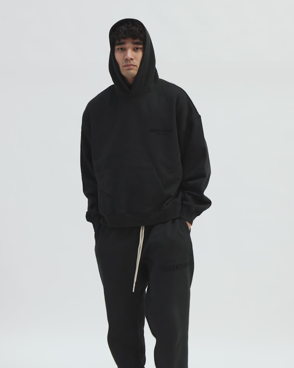 Fear of God Essentials Hoodie (SS22) Stretch Limo - True to Sole