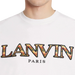 Lanvin Classic Curb Embroidered T-shirt Bianco - True to Sole - 2