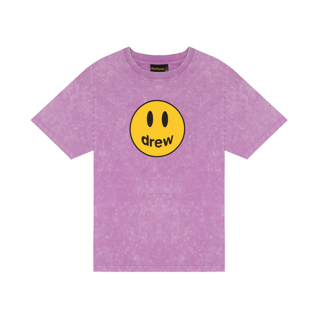 drew house mascot ss tee washed grape - True to Sole