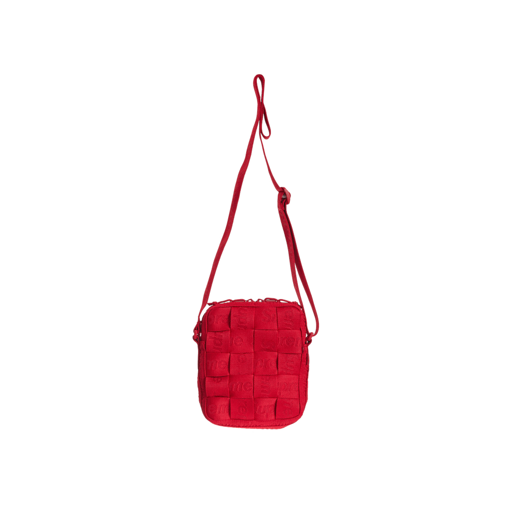 Supreme Woven Shoulder Bag Red - True to Sole