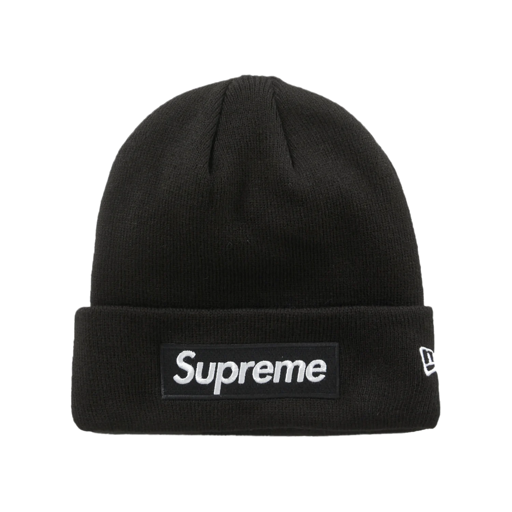 Supreme New Era Box Logo Beanie (FW23) Black