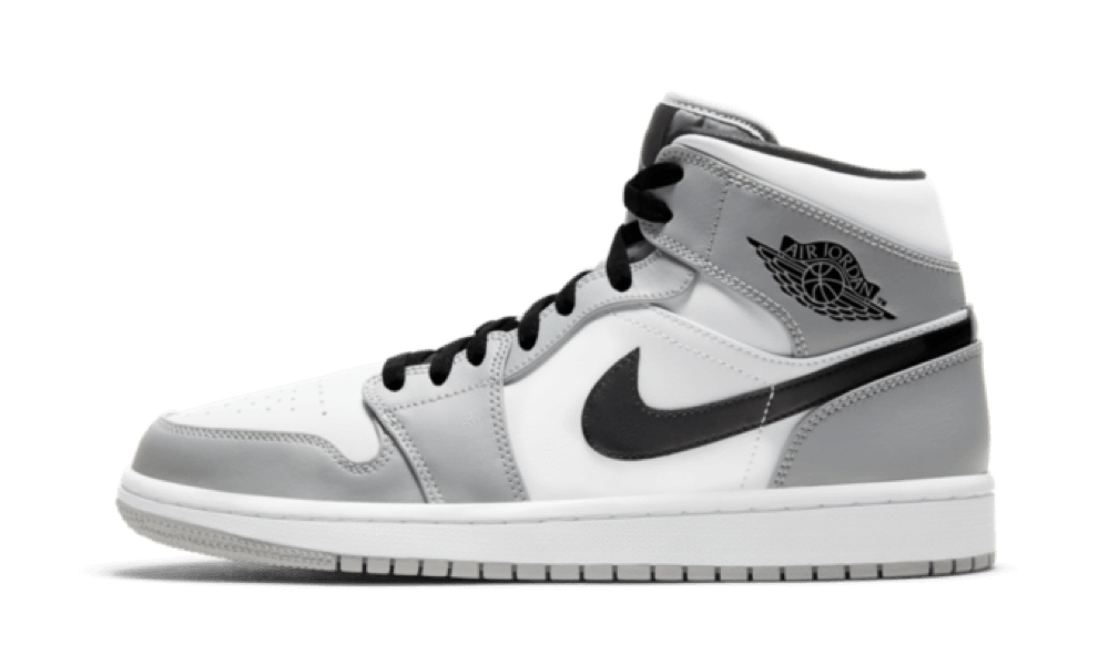 Air Jordan 1 Mid Light Smoke Grey (554724-092) - True to Sole